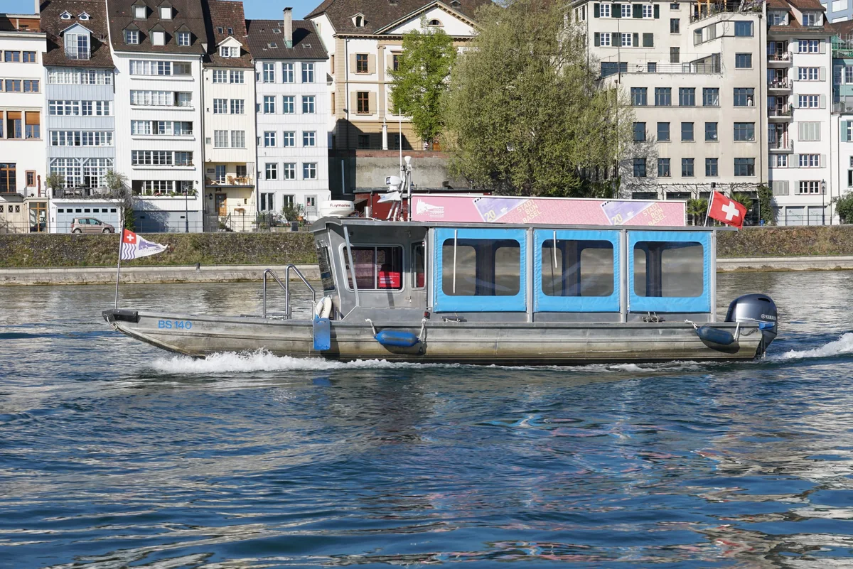 RhyDampferli auf dem Rhein